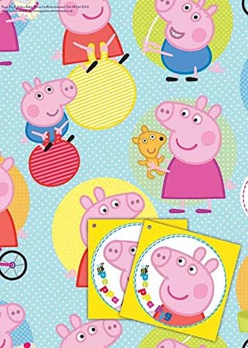 FNA FASHIONS Pig Character Gift Pack Peppa Birthday Party Supplies Present Kids Decorations