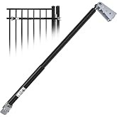 TB600 Hydraulic Gate Closer, Rust-Resistant &amp; Weatherproof Gate Closer | Adjustable Closing Speed, For 150&ndash;250 Lbs Vinyl, Steel, Wood And Chain Link Fence Gates