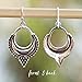 Boho Bali Earrings Silver Toned - SPUNKYsoul Collection