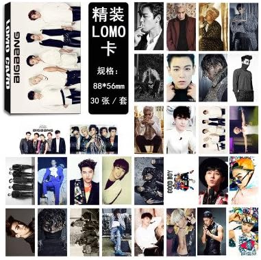 Amazon Com Kpop All Stars Support Bigbang Lomo Card 30pc Buy Vip Arts Crafts Sewing