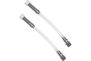 Mapleza 2-Pack Fuel Jug Hose - 5 Gallon Gas Can Hose Replacement with Upgraded Filter Design - Compatible with 5.5 & 3 Gallon Jugs - Easy Pour, No Spills