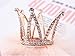 Girl's Diamond Crown Hair Pin Princess Flower Hair Clips Rhinestone Crystal Tiara Kids Party Hair Accessory