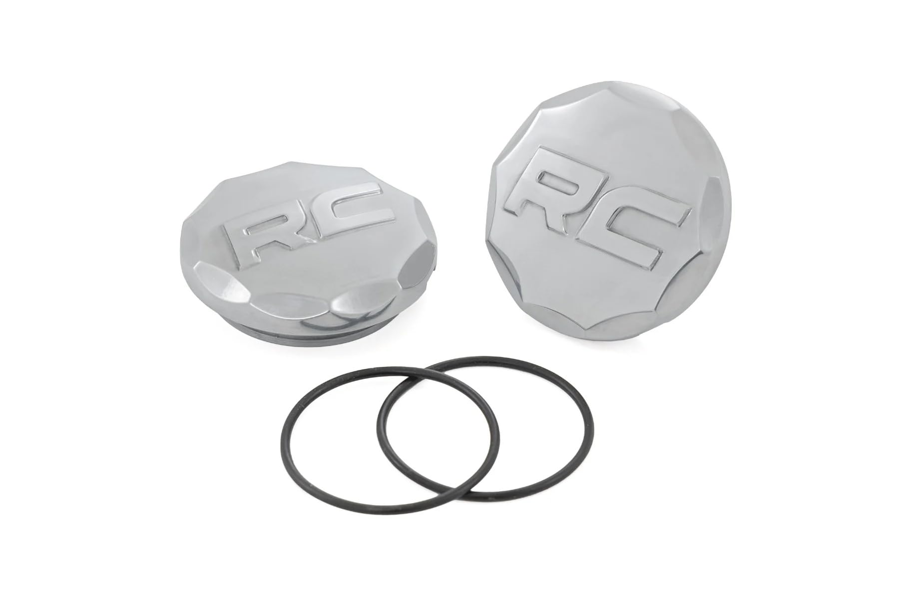 Photo 1 of Rough Country Aluminum Ball Joint Eyelet Caps - FIts Rough Country Control Arms, Pair