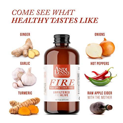 Andi Lynn’s Apple Cider Vinegar Tonic Original Flavor, Pure & Raw