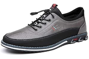 MITVR Men's Oxford Shoes Business Casual Shoes Office Loafers Premium Leather Dress Shoes Comfort Driving Shoes