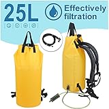 Xpor Portable Outdoor Hydration Pack,25L Gravity Water Filter, Backpack Water Purification System for traveling, camping, Outdoors and Adventures
