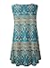 Veranee Women's Sleeveless Swing Tunic Summer Floral Flare Tank Top XXX-Large 6-21