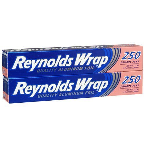 Reynolds Wrap Aluminum Foil 2 Pack - Includes: (2) 250 Square Feet Rolls image