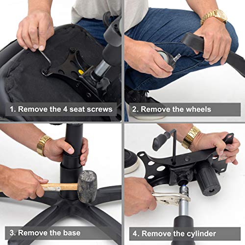 SGSUniversal Office Chair Cylinder Replacement Parts5 Inches Gas Lift