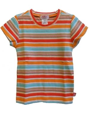 Miami Stripe Cap Sleeve Tee