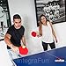 Ping Pong Paddles and Balls Set by IntegraFun- 4 Player Table Tennis Set, Balls & Carry Bag - Portable Ping Pong Table Set - Training/Casual Play - Improved Speed Spin & Control -Hours of Family Fun.