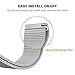 QusFy Metal Band Compatible with Samsung Galaxy Watch 4 Bands 40mm 44mm / Watch 4 Classic 46mm 42mm/Watch 3 41mm / Active 40mm / Active 2 44mm, 20mm Stainless Steel Magnetic Mesh Bands for Women Men
