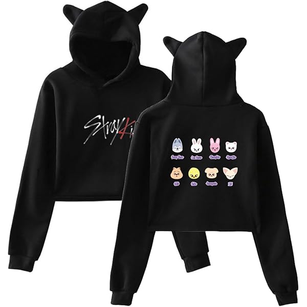 Amazon.com: Outofgas SKZ Hoodie Felix Jisung Minho Bangchan Cat