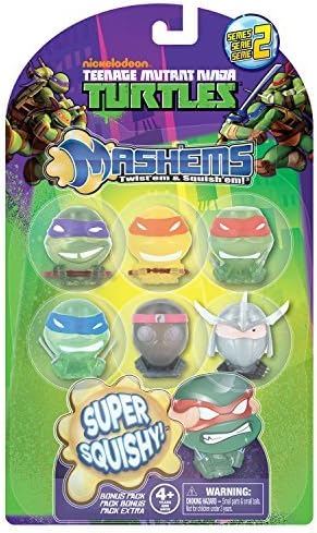 TMNT Mashems Series 1 Value Pack Toy Figure Set of 6 by Tech for Kids