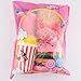 BeYumi Slow Rising Toy, Kawaii Hamburger, Fries, Pineapple, Popcorn, Drinks Set Meal Squishy Cream Scented Decompression Squeeze Toys for Collection Gift, Decorative Props Large or Stress Relief
