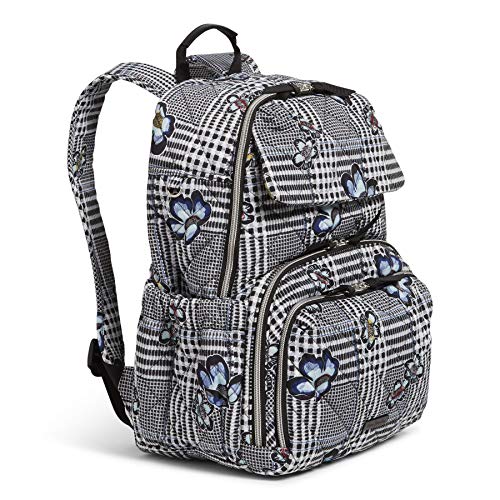 Vera Bradley Performance Twill Backpack Baby Diaper Bag, Bedford Plaid