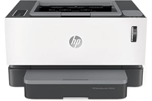 HP Neverstop Laser 1001nw Wireless Monochrome Printer with built-in Ethernet & cartridge-free toner tank, comes with up to 5,