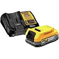 DEWALT 20V MAX* Starter Kit with POWERSTACK Compact Battery and Charger (DCBP034C)