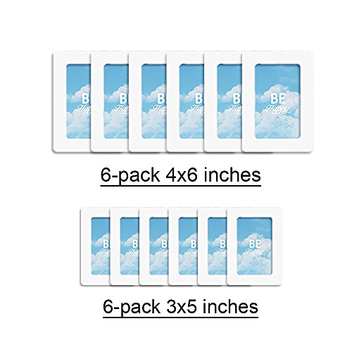 image for Raxwalker Magnetic Photo Frames and Refrigerator Magnets Holds 4x6 3.5