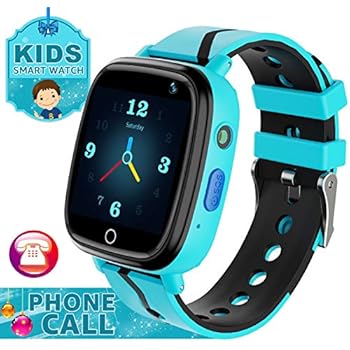 MeritSoar Kids Smart Watch with GPS Tracker SOS Camera Game 1.44 inch Touch Screen Sport Smartwatch Camera Cell Phone Girls Boys for iOS & Android ...