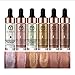 3 PC Cover Enhancer Metallic Highlighter Drops-bring a highlighting, strobing, or bronzing effect (Set 2-Highlighter Bronzer 4-6)