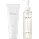 mixsoon Double Cleansing Set 2-Step Face Wash Routine Centella Cleansing Foam 5.07 fl oz/ 150ml & Bean Cleansing Oil 6.59 fl oz / 195ml