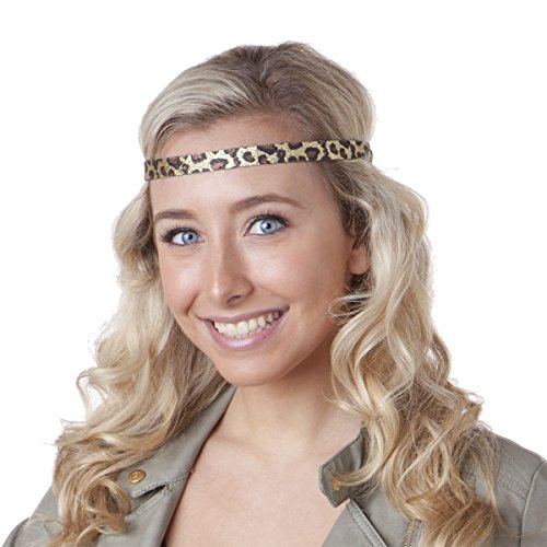 Hipsy 6pk Women's Adjustable NO SLIP Holiday Headband Multi Gift Pack (Animal Print 6pk)