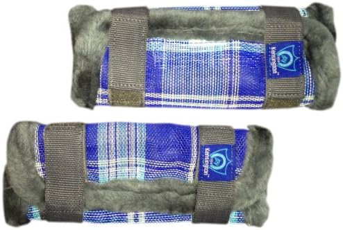 Kensington KPP Pony Fly Boots, Blue Ice Plaid, Pony