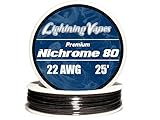 Genuine Lightning Vapes ® 22 AWG Nichrome 80 Wire 25' 50' 100' 250' 500' 1000...