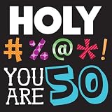 Creative Converting 16 Count Holy Bleep 50th Birthday Lunch Napkins
