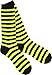 Kangaroo Halloween Accessories - Witch Socks Black, Yellow