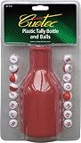 Cuetec Billiard/Pool Plastic Talley Shaker Bottle with Peas/Balls (Kelly/Pill Pool)