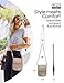 Peak Gear RFID Neck Wallet - The Original Travel Pouch with Adjustable Crossbody Strap + Theft Protection and Lost & Found Service | Beige
