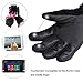 MCTi Ski Gloves,Winter Waterproof Snowboard Snow 3M Thinsulate Warm Touchscreen Cold Weather Women Gloves Wrist Leashes Rose Red Medium