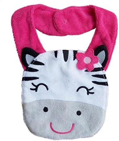 Kingfansion Waterproof Baby Kids Infant Animal Toddler Cartoon Saliva Towel Lunch Bibs