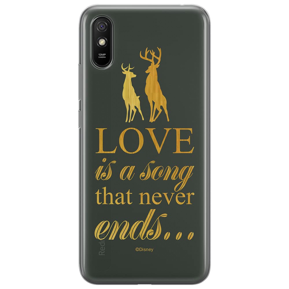 ERT GROUP mobile phone case for Xiaomi REDMI 9A original and officially Licensed Disney pattern Bambi 010 optimally adapted to the shape of the mobile phone, case made of TPU