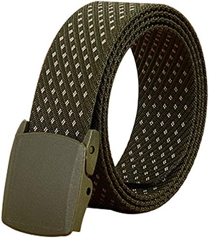 Web Nylon Belt,MiWoo Men's Tactical Army Casual Militray Style Plastic Buckle Belt