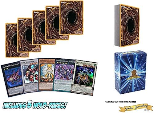 Yugioh 50 Repack Bundle Lot - 5 Holo Rares - Yugioh Cards TCG Deck Box - Includes Golden Groundhog Treasure Chest Storage Box in Saudi Arabia | Whizz Yugioh 50 Repack Bundle Lot - 5 Holo Rares - Yugioh Cards TCG Deck Box - Includes Golden Groundhog Treasure Chest Storage Box in Saudi Arabia | Whizz