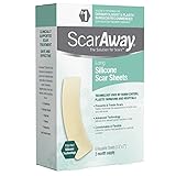ScarAway Professional Grade Silicone Scar Sheets 6 ea (Pack of 3)