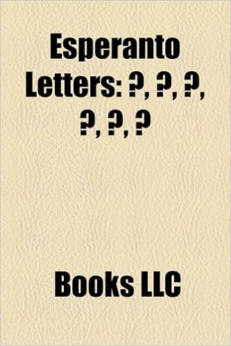 Esperanto Letters C U H G J S Amazon Es Llc Books Libros En Idiomas Extranjeros