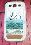 Samsung Galaxy S3 Case, Forever Anchored, Infinity Samsung Galaxy S3 Cover, Samsung Galaxy S3 Cases, Galaxy S3 Case