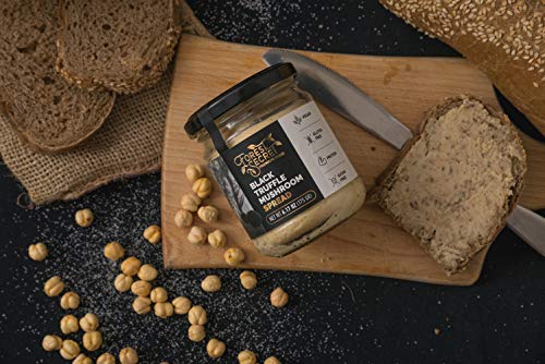 Forest Secret Vegan Spreads and Dips, Black Truffle Mushrooms, Gluten and Sugar Free, Net 6.17 oz (Pack of 3) - Thumbnail 3