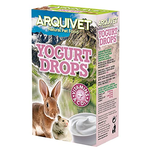 Arquivet Yogurt Drops - Snack per roditori - 65 g