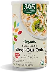 365 by Whole Foods Market, Organic Quick Cook Steel Cut Oats, 24 Ounce