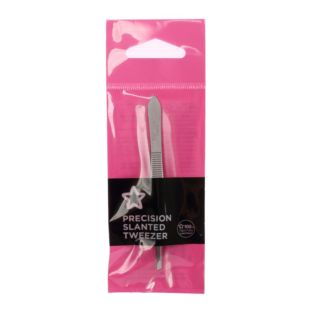 Superdrug Precision Slanted Stainless Steel Beauty Hair Removal