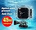 Taotree GoPro HERO Session 5 Waterproof Housing Standard Protective Case Replacement with Bracket & Screw for GoPro HERO5 Session 45m Underwater Diving