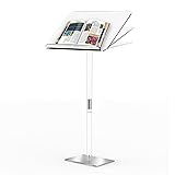 24' X 16' Clear Acrylic Podium Stand,Angle