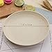 choary Lightweight &Unbreakable Wheat Straw Plates 7.87”4 Pack, Non-Toxin Healthy Eco-Friendly Degradable Dishes, BPA free plates,Dishwasher Microwave Safe Plates,Reusable Plate for Fruit Snack.