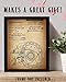 Wankel Rotary Engine - 11 x 14 Unframed Patent Print - Great Gift for the Mazda, RX-8, Drifitng, or Auto Enthusiast.