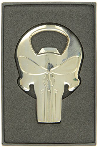 DIAMOND SELECT TOYS Marvel Punisher Skull Metal Bottle Opener Action Figure Accessory